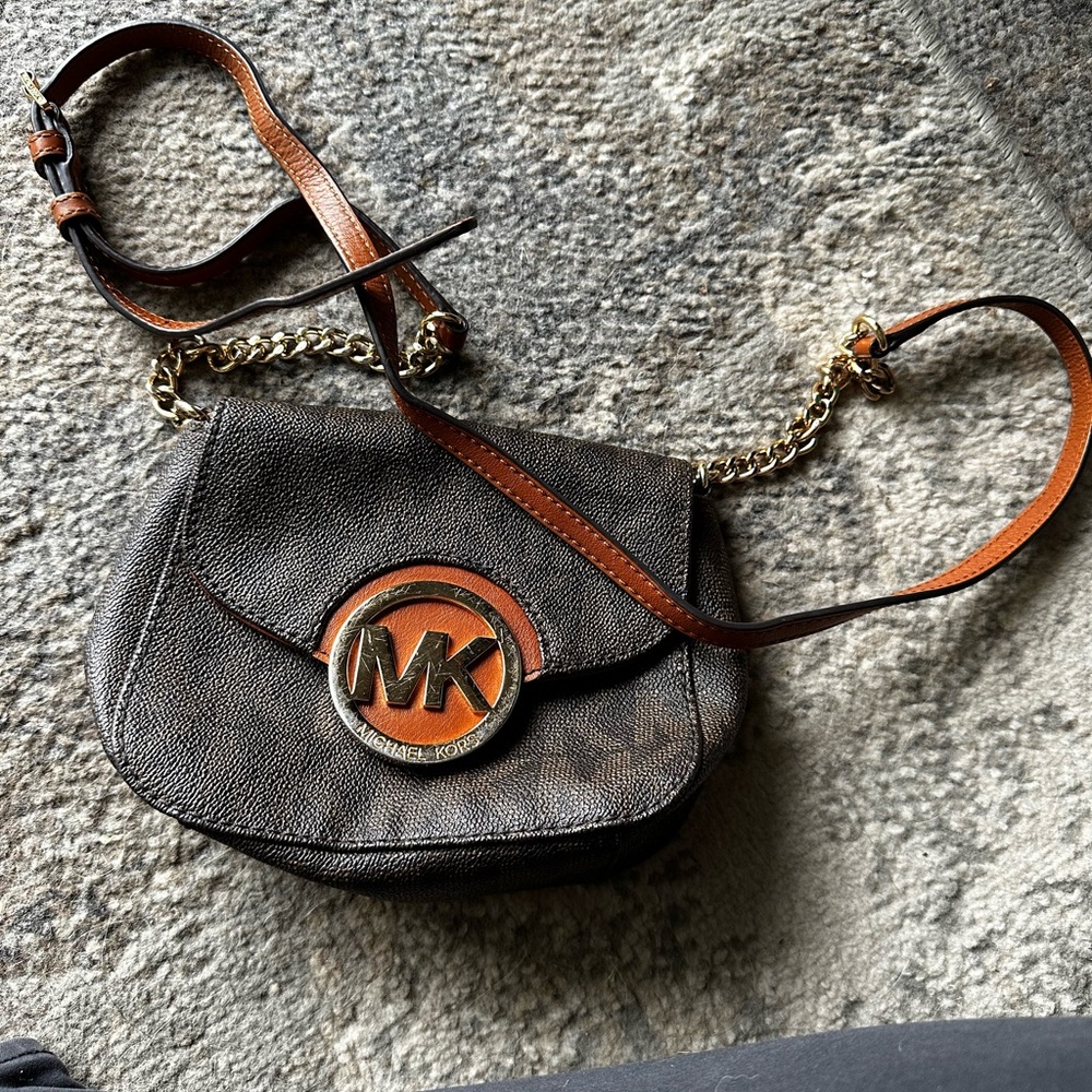 Michael Kors Brown Crossbody Bag